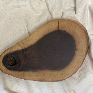 Black walnut slice decor